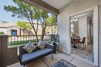 Personal patios and balconies